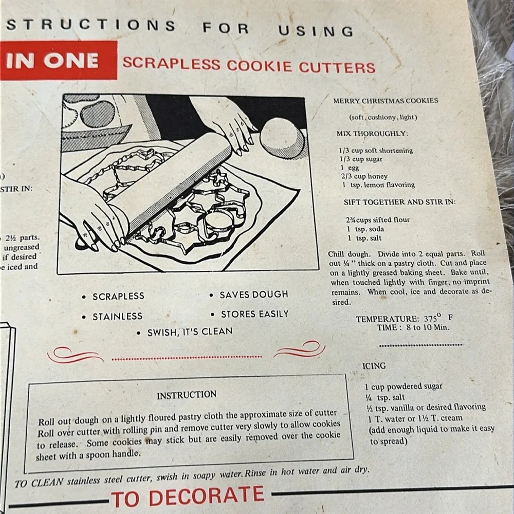 Vintage Scrapless Cookie Cutters‎ 32 In One NOS Party Design Stainless
